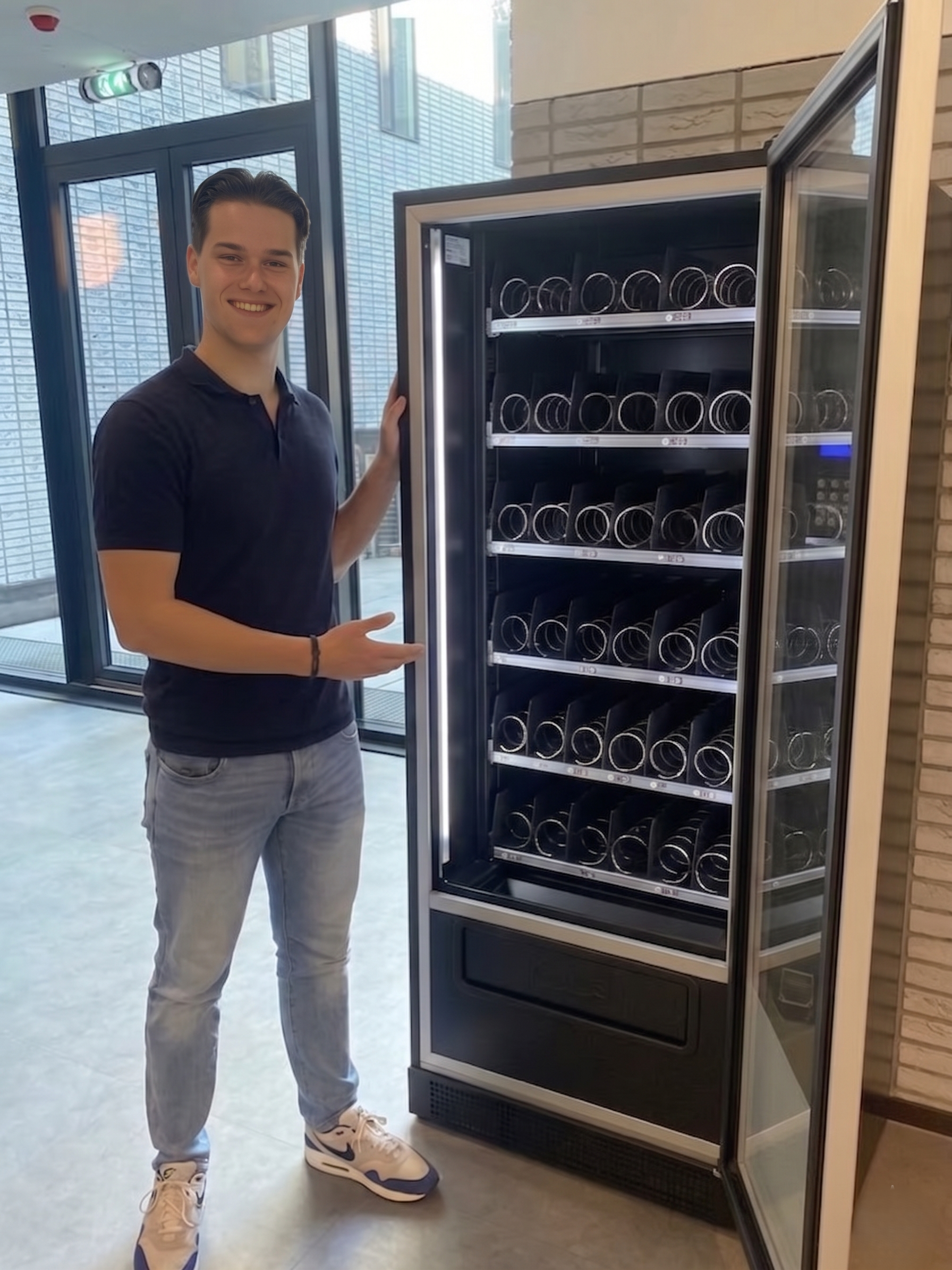 Automaat plaatsing op locatie